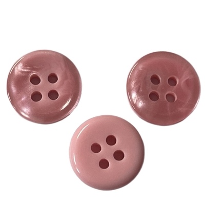 1/2“ 4 Loch-Plastikhemd-Knöpfe mit Kreide zurück verwenden für Hemd-Blusen