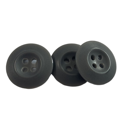 Runde Grey Color Melamine Buttons Ins 30L formen Matt Finished Using On Military-Uniformen