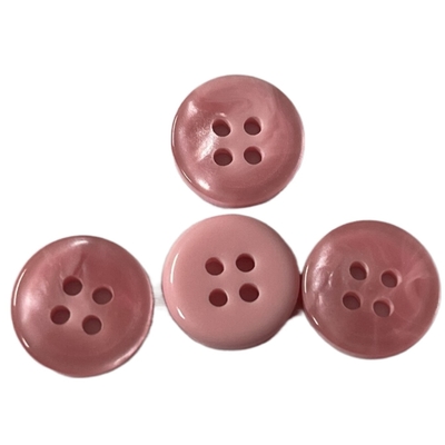1/2“ 4 Loch-Plastikhemd-Knöpfe mit Kreide zurück verwenden für Hemd-Blusen
