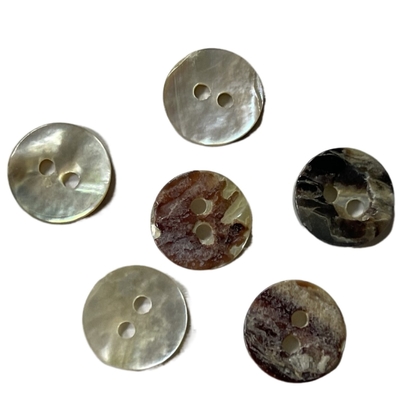 Nähen und materielles natürliches Shell Buttons 16L zwei ODM Löcher DIY
