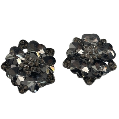 fantastische Schaft-Knöpfe 2.3g des Metall40l mit Faux Crystal Use Plastic Flower Buttons