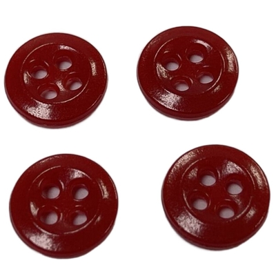 Feuerwehrmann-Uniform-Kleidungs-Melamin knöpft rote Farbe 18L