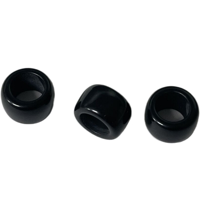 beendet Plastikschnur 1-Holes Schwarzes 16L ODM-Gebrauch für Mantel-Jacken-Kapuzenpullis