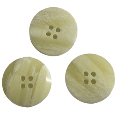 Die 4 Loch-Nachahmung Griotte-Polyester knöpft 3/4&quot; Gebrauch für Jacken-Oberbekleidung