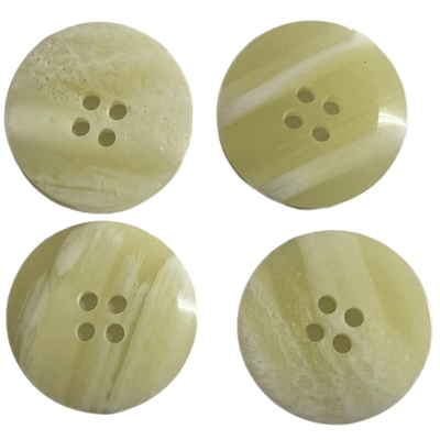 Die 4 Loch-Nachahmung Griotte-Polyester knöpft 3/4&quot; Gebrauch für Jacken-Oberbekleidung