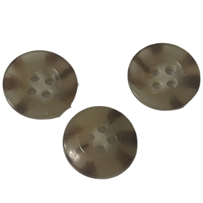 Beige Harnstoff-Knöpfe der Farbe12mm verwenden auf Feuerwehrmann-einheitlichem Kleidungs-Hemd