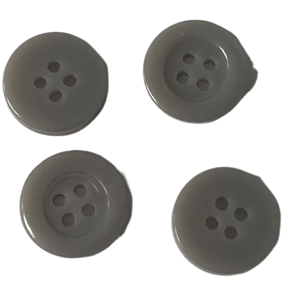 Gebrauch Grey Color Urea Buttonss 15mm auf der Feuerwehrmann-Kleidung, die Hemd näht