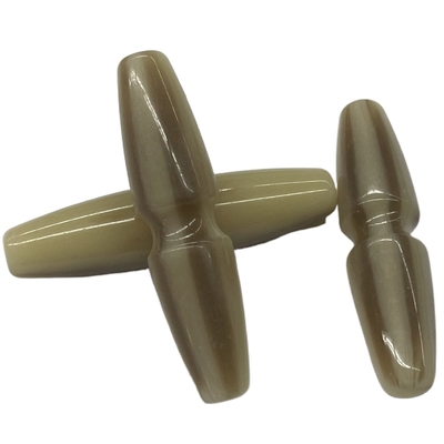 Horn-Toggle-Knöpfe Soems 30mm für Mantel-Jacken-Strickjacke
