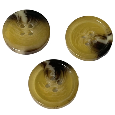 ODM Rim Yellow Color Fake Horn knöpft Zusatz des Kleid30l